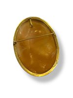 Broche Mandile 1922 Femme Cammei antichi in Or Conchiglia 1MSPC12 - 1MSPC12